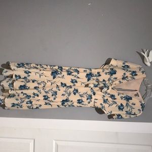 Floral Midi dress size small